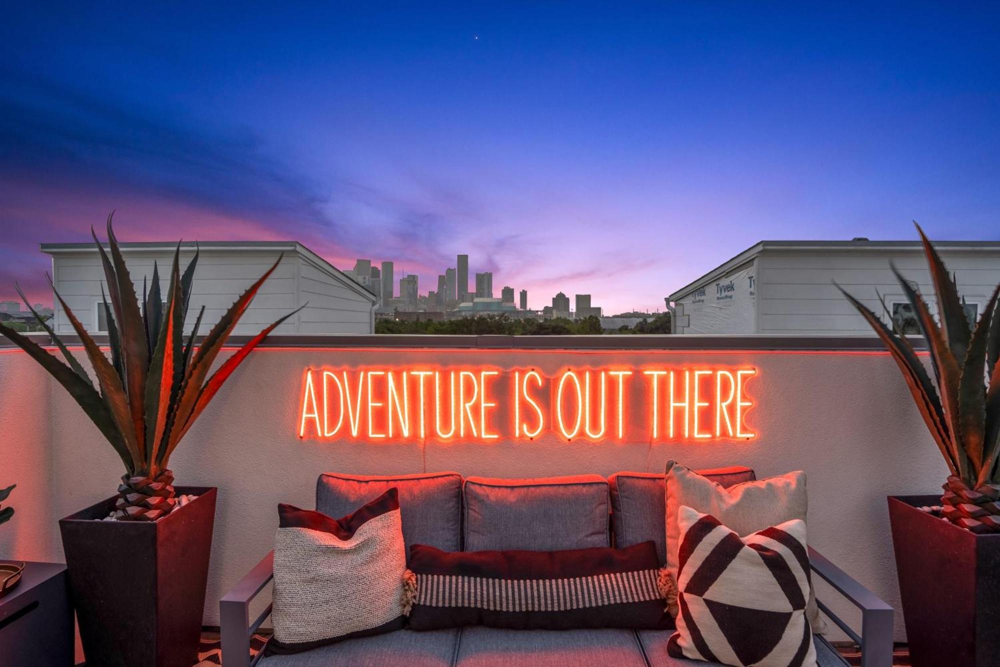 Luxury Downtown Getaway With Breathtaking Views Villa Houston Kültér fotó