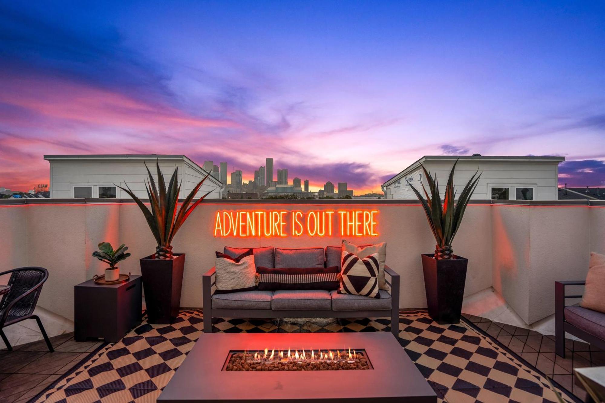 Luxury Downtown Getaway With Breathtaking Views Villa Houston Kültér fotó