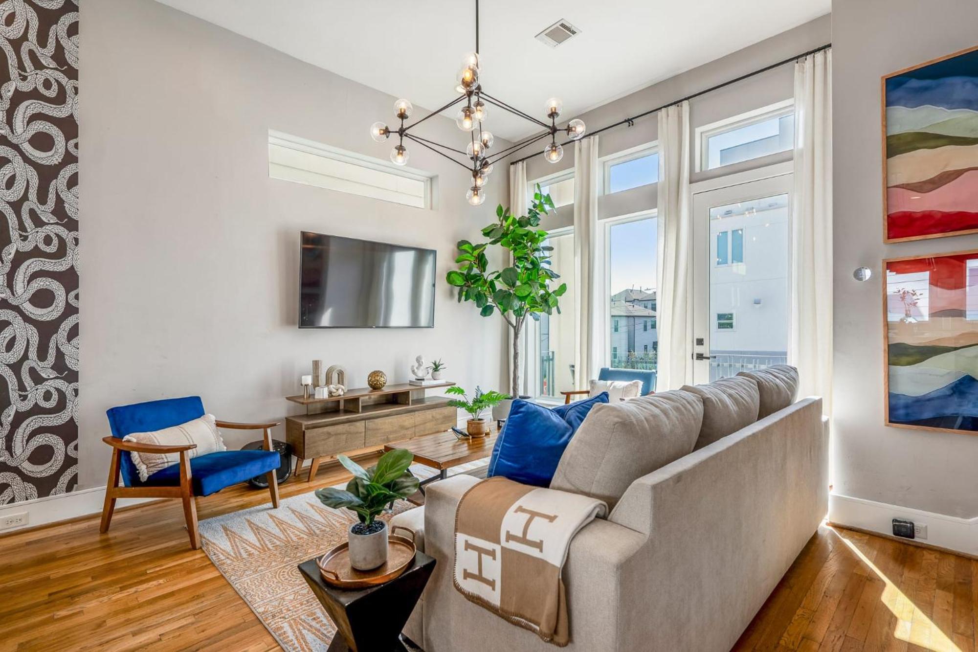 Luxury Downtown Getaway With Breathtaking Views Villa Houston Kültér fotó